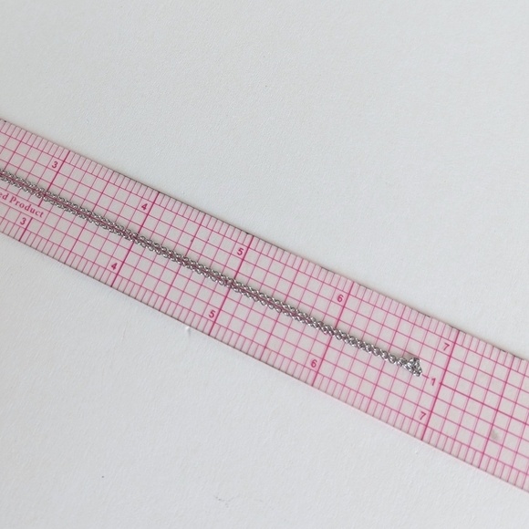 Touchstone Crystal by Swarovski TCS Silver Tone White Pave Ball Pendant Necklace - Picture 7 of 8